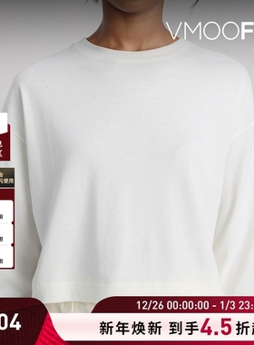 【折扣】VINCE 女士时尚简约宽松长袖T恤