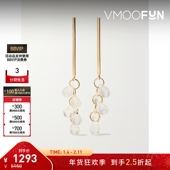 新年礼物 Melissa Joy Manning 女14K金月长石耳环