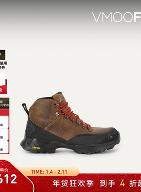 【折扣】ROA 男士冬季拼色羊皮革高帮运动休闲鞋