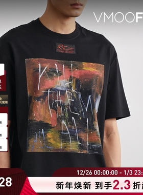 【折扣】Raf simons男士 x Philippe Vandenberg联名款T恤