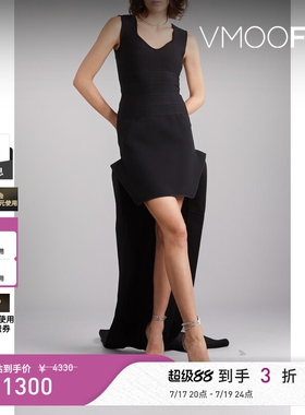 Herve Leger 早春女绷带黑色上衣