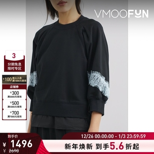 Lim Phillip 3.1 早春女蕾丝边饰拼接卫衣 折扣