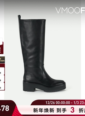 【折扣】Loeffler Randall 女秋冬皮革及膝长靴