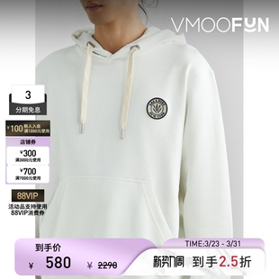 Rag＆Bone秋冬男女同款 末折扣 品牌标志棉质连帽卫衣 季