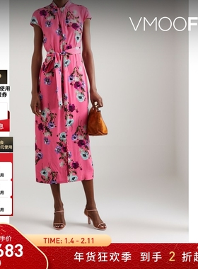 【折扣】Erdem 女粉色连衣裙