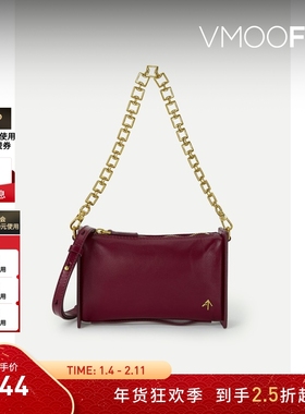 【新年礼物】MANU Atelier 秋女皮革链条包手提包