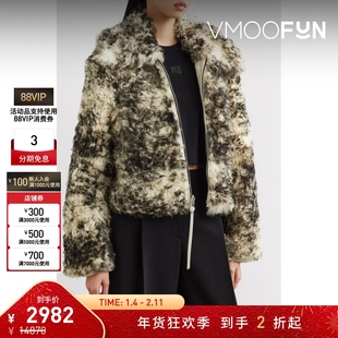 【折扣】SHOREDITCH SKI CLUB 女正反两穿羊毛皮短外套