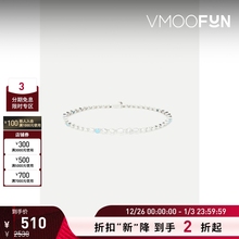 【折扣】NUMBERING 女金属方晶锆石手链
