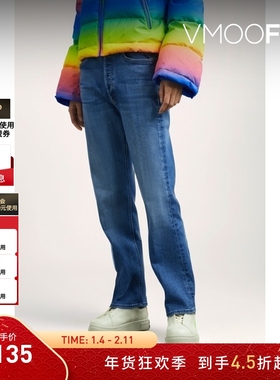 【折扣】MOTHER DENIM女士刺绣高腰微喇牛仔裤