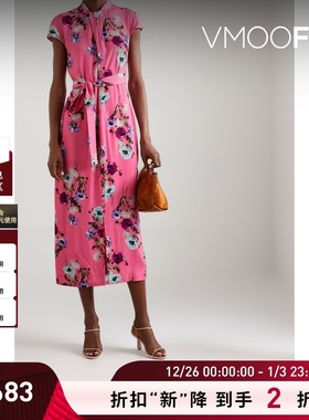 【折扣】Erdem 女粉色连衣裙