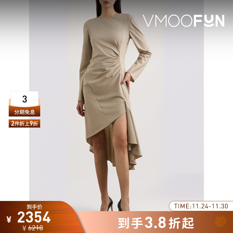 【折扣】Philosophy di Lorenzo Serafini女士不对称连衣裙