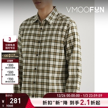 【折扣】Oliver Spencer男 格纹棉质法兰绒衬衫