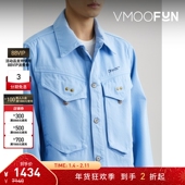 LIFE秋冬男印花牛仔外套夹克 折扣 OBJECTS