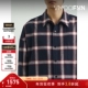 JUUN.J男士 折扣 宽松格纹棉质混纺衬衫