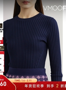 【折扣】Jason Wu 秋冬女羊毛针织黑色上衣