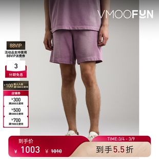 【38焕新周】SOLID HOMME 男多巴胺直筒贴花棉质平纹布短裤休闲裤