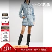 折扣 Done早春女牛仔迷你连衣裙