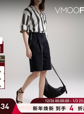 【折扣】Matteau女士条纹棉质混纺长款上衣