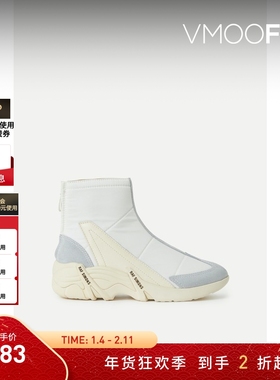 【折扣】Raf Simons 女秋冬皮革绒面革运动鞋