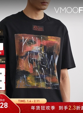 【折扣】Raf simons男士 x Philippe Vandenberg联名款T恤