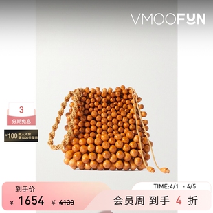 Gaia 礼物 Cult 女珠饰针织手拿包 夏季