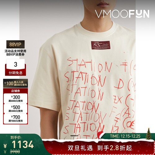 【折扣】Raf Simons x Philippe Vandenberg联名款男士T恤