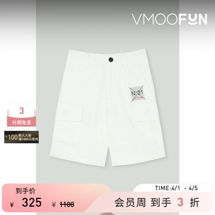N°21 春夏男童贴花棉质格子布短裤 秒杀