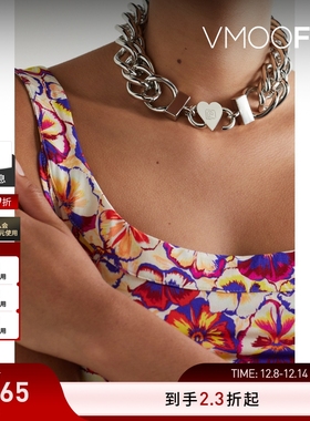 【折扣】Paco  Rabanne 秋女银色项圈式项链