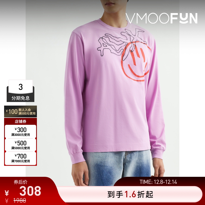 【折扣】1017 Alyx9Sm 春夏男印花纯棉长袖T恤