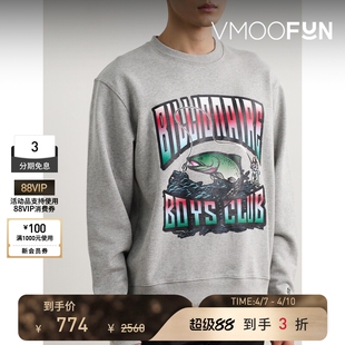 Club 秋冬男印花棉质平纹布卫衣 Boys Billionaire 季 末折扣