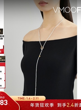 【折扣】Spoiled brat 女白色珍珠项链