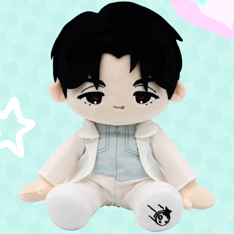 thumbnail for Nullset Genuine Special-shaped Stage 20cm Seated Plush Doll Embroidery Seated Doll Cute Girl Gift