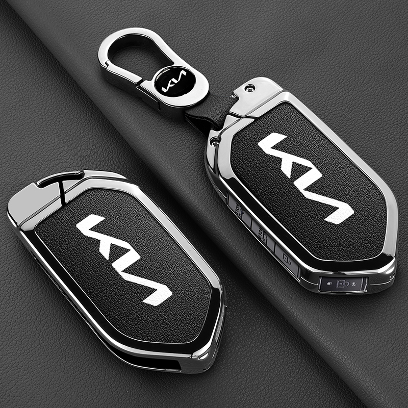 适用起亚EV5钥匙套2025款新能源保护遥控24款汽车钥匙扣包壳金属