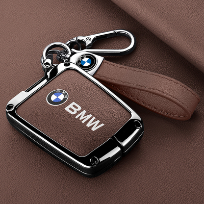 适用于 于BMWi8钥匙套遥控进口BMWi3汽车钥匙金属壳新能源保护专
