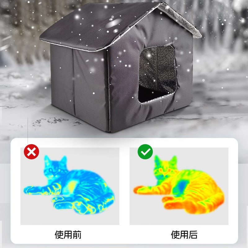 猫窝冬季保暖室外流浪猫窝封闭式户外防水猫屋防雨冬天狗窝小型犬,宠物/宠物食品及用品,猫笼子/猫别墅,淘宝优惠券,粉丝福利购,淘宝优惠卷