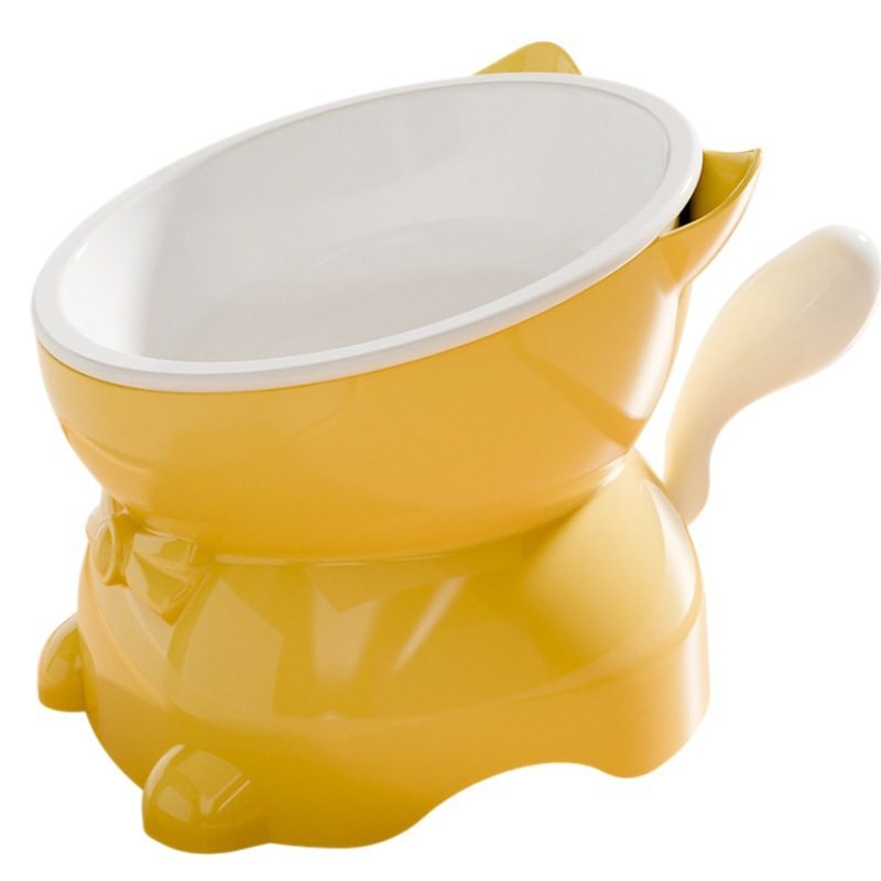 猫碗斜口护颈猫食盆脚猫咪饭碗水碗防打翻斜口猫碗不锈钢猫碗,宠物/宠物食品及用品,猫狗碗/慢食碗,淘宝优惠券,粉丝福利购,淘宝优惠卷