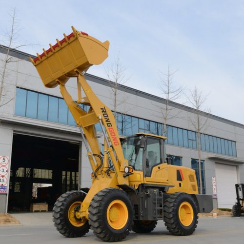 小型装载机家用四驱液压铲车农用装载机抓木机爪草机工程铲车