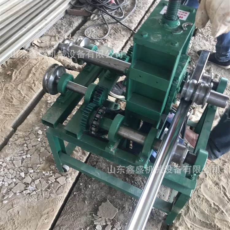 76弯管机 蔬菜大棚骨架电动小型弯弧机 镀锌钢圆管方管立式折弯机