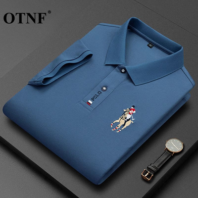 高端短袖T恤男士2025年夏季新款