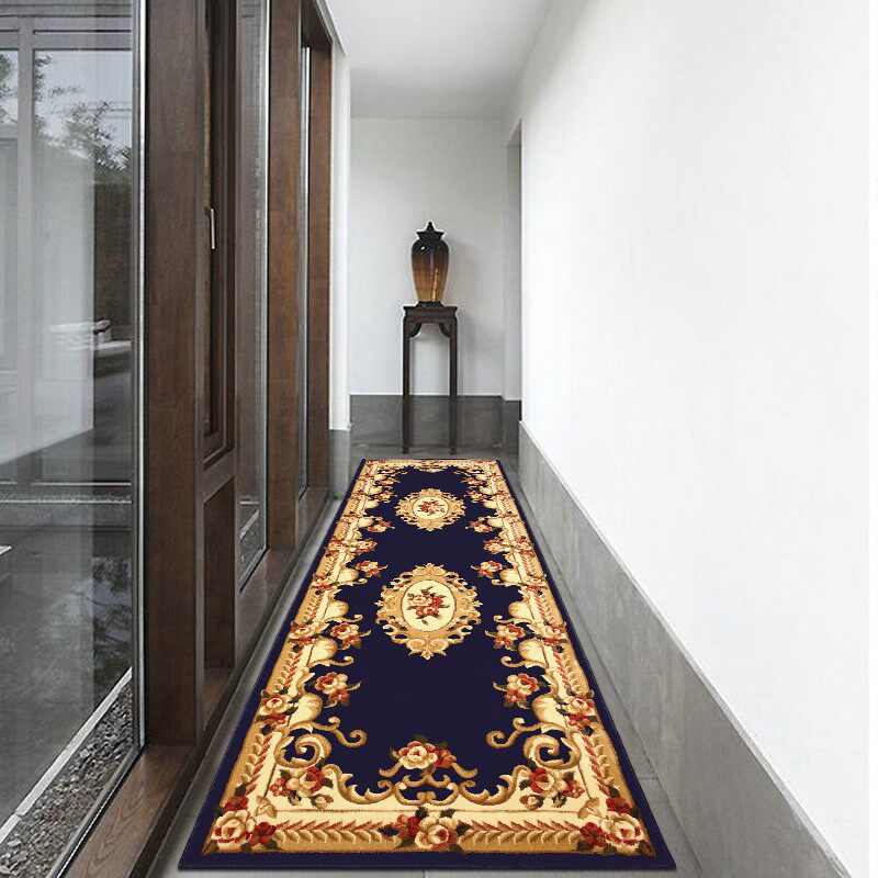 长条地毯方形地垫玄关过道厨房欧式北欧风卧室飘窗家用可水清洗