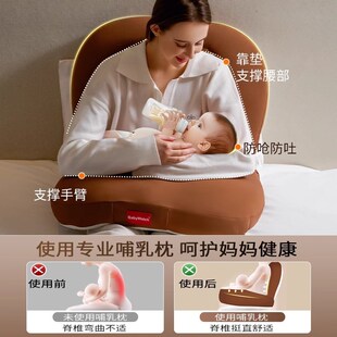 SnoozeShade婴儿哺乳枕斜坡防吐奶溢奶新生儿六合一多功能喂奶枕