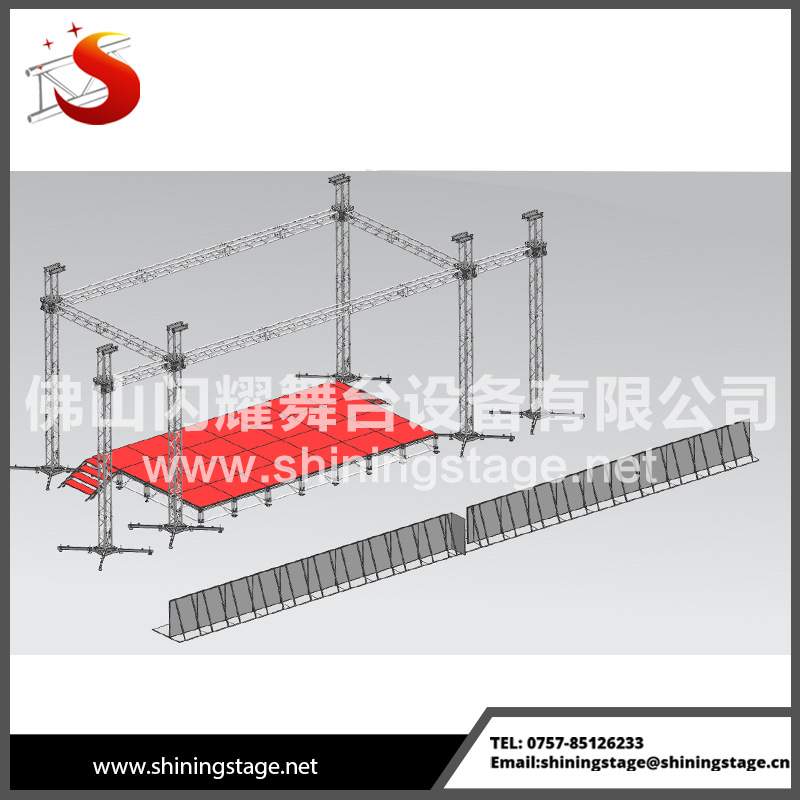 直销铝合金桁架300*300演出灯光truss架