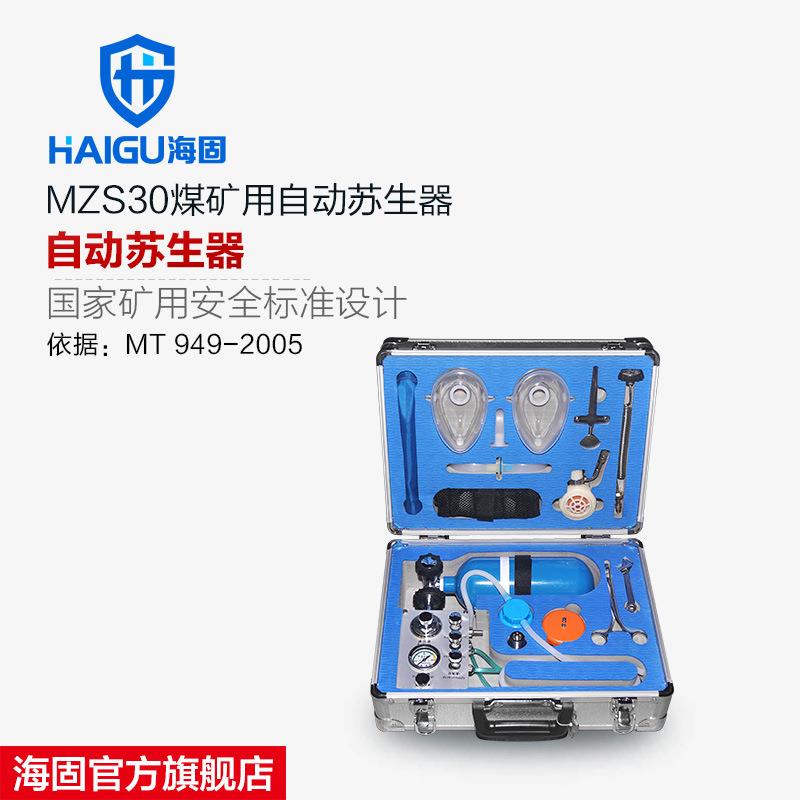 海固MZS30煤矿用自动苏生器矿用自救苏生器便携式紧急救助装置