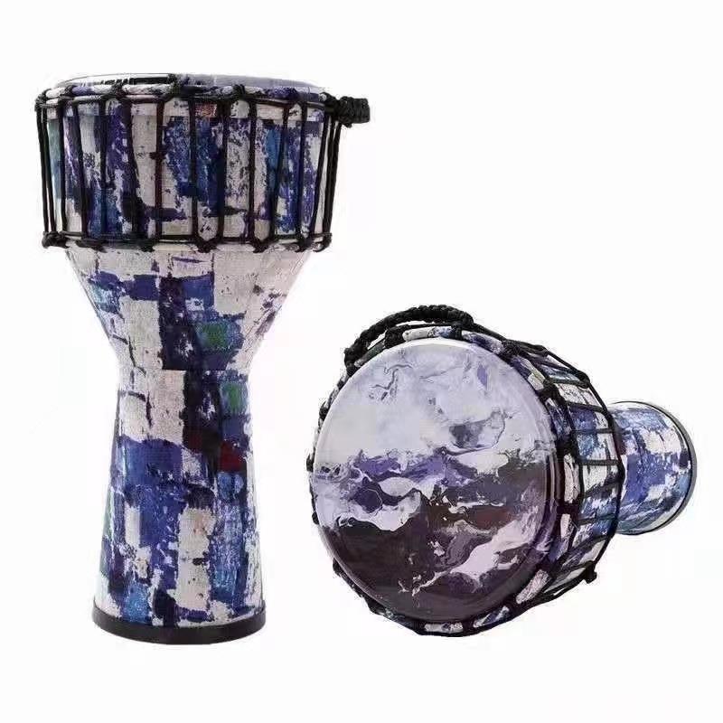 8.5寸儿童非洲鼓10寸PVC成人初学者丽江12寸专业演奏手鼓手拍鼓