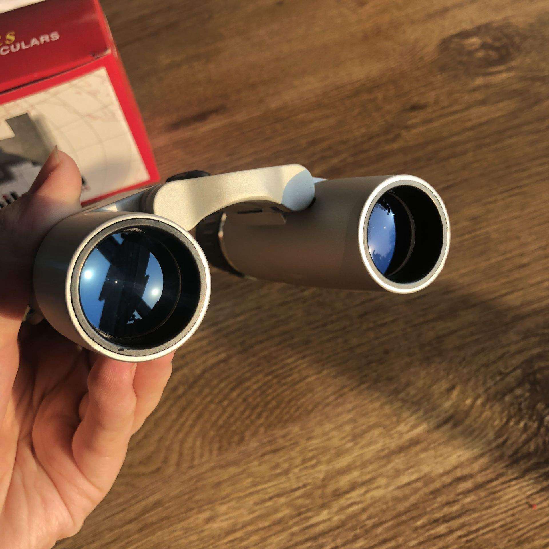 立可达Nikula高倍高清望远镜防水小保罗10x25 便携式观察镜