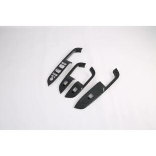 适用于现代VENUE改装专用内扶手饰框玻璃升降装饰贴ABS材质