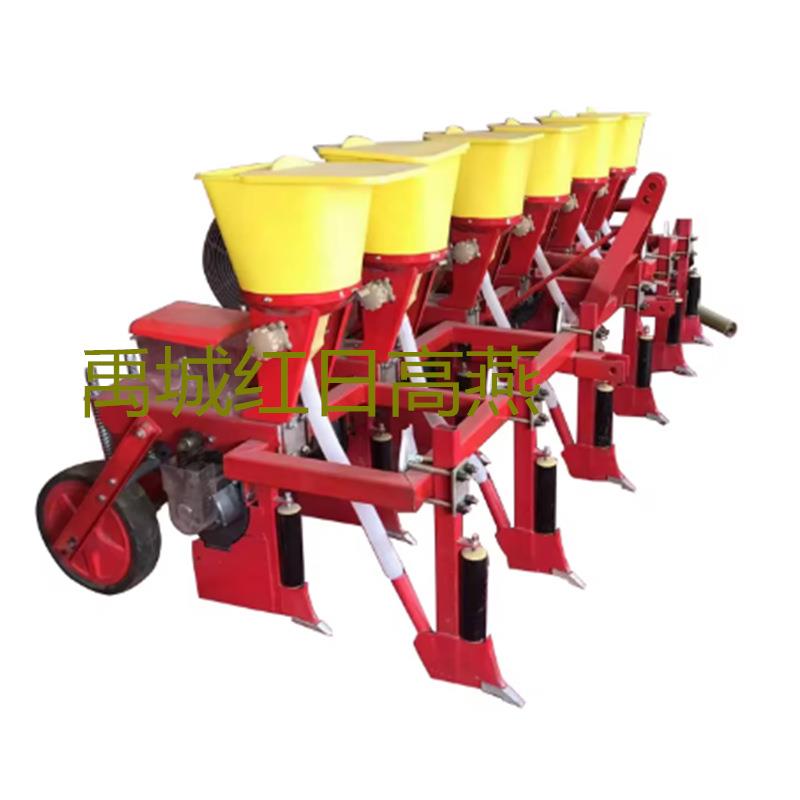 悬挂施肥玉米播种机供应2行大豆播种机施肥机2BYSF 2 悬挂播种施