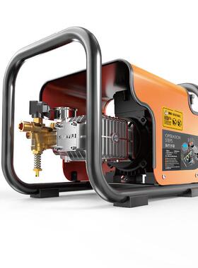 清洗机YLQ7550G-PLUS全铜泵头80bar商用洗车高压水枪