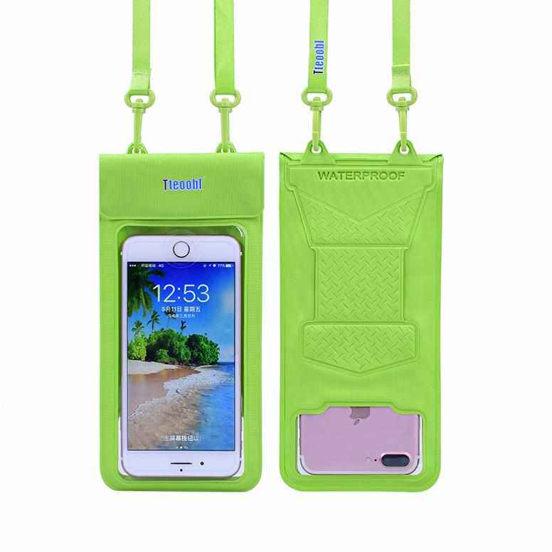 SWIMMING MOBILE PHONE ARM SLEEVE HALTERNECK DUAL-PURPOSE HD TOUCHABLE LARGE THICKENED SEALED SHELL SWIMMING DIVING RAFTING TAKEAWAY