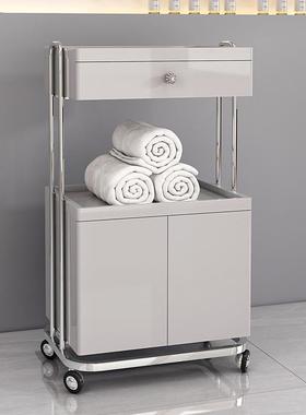 高档美容车美容院专用美容推车纹绣移动置物架SPA带柜子工具车